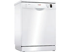 Lavavajillas - Bosch Serie 2 SMS25AW05E, Independiente, 12 cubiertos, 5 Programas, 60 cm, Blanco